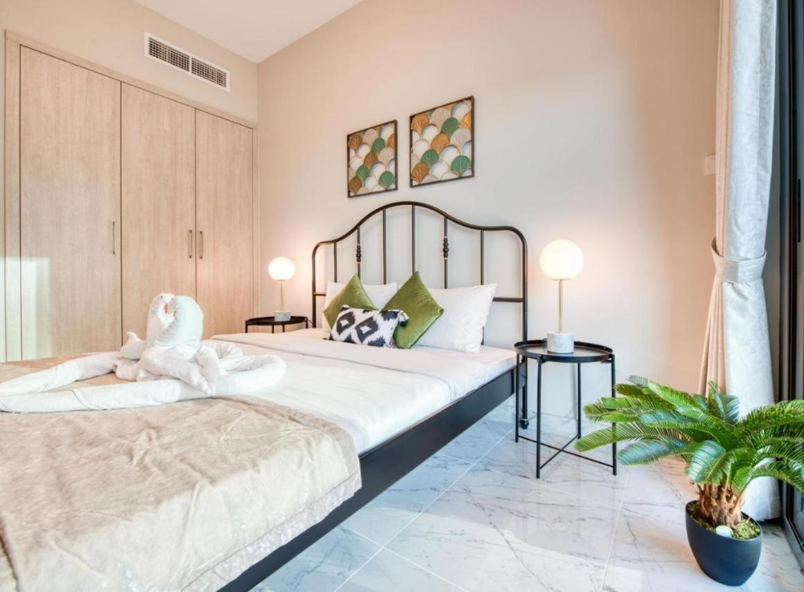 Elite Lux Holiday Homes - Cozy & Stylish 1 Bedroom With Huge Pools & World Class Gym Dubai Ngoại thất bức ảnh