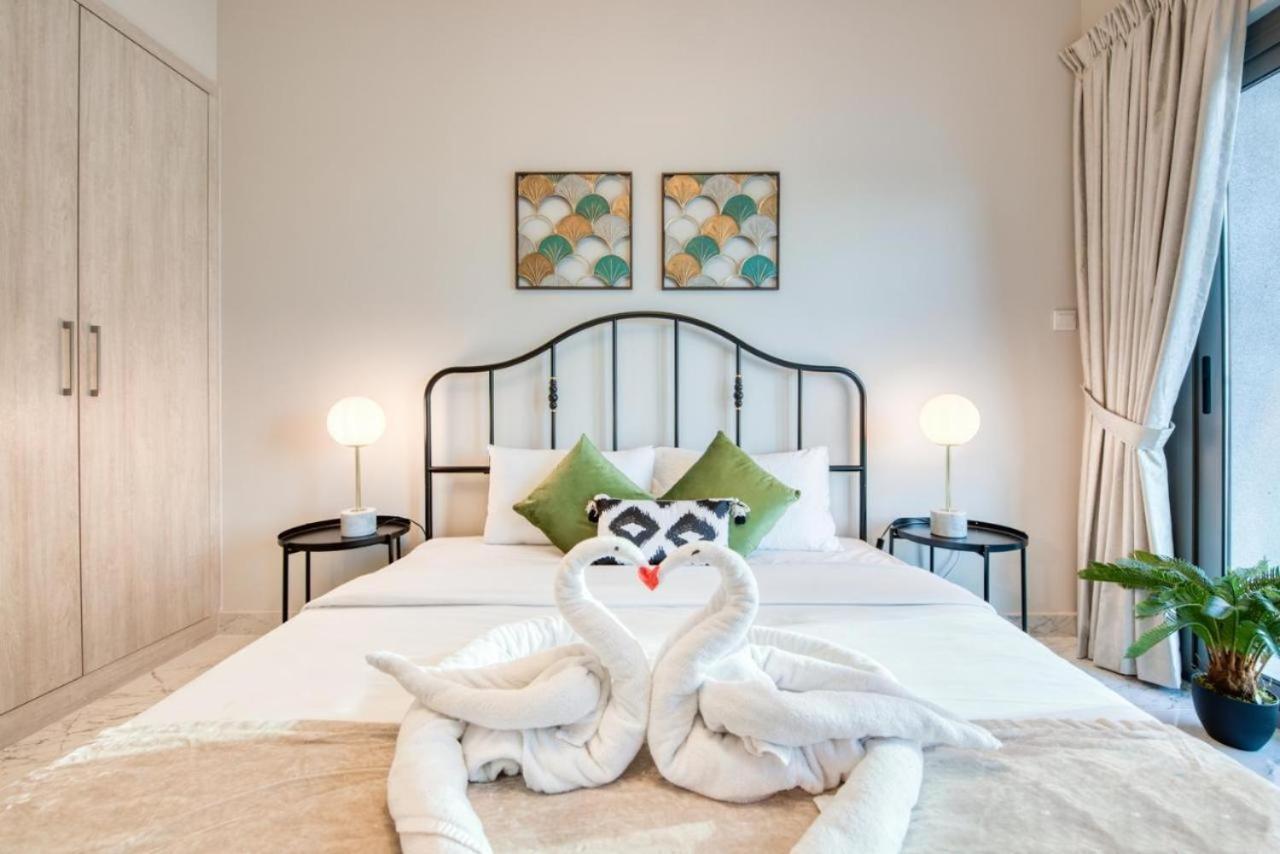 Elite Lux Holiday Homes - Cozy & Stylish 1 Bedroom With Huge Pools & World Class Gym Dubai Ngoại thất bức ảnh